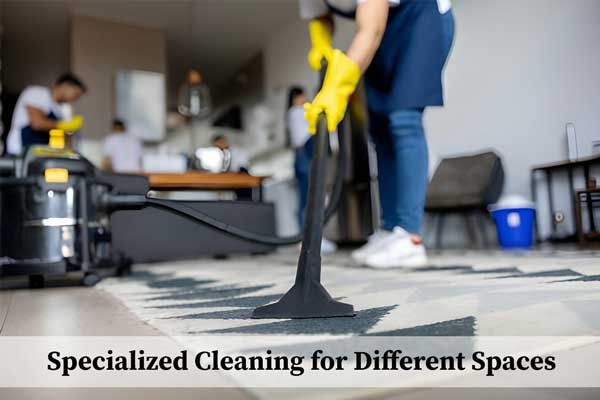 Specialized Cleaning for Different Spaces