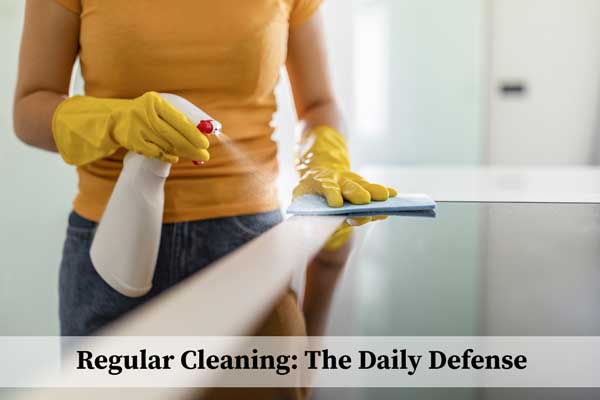 Regular Cleaning: The Daily Defense