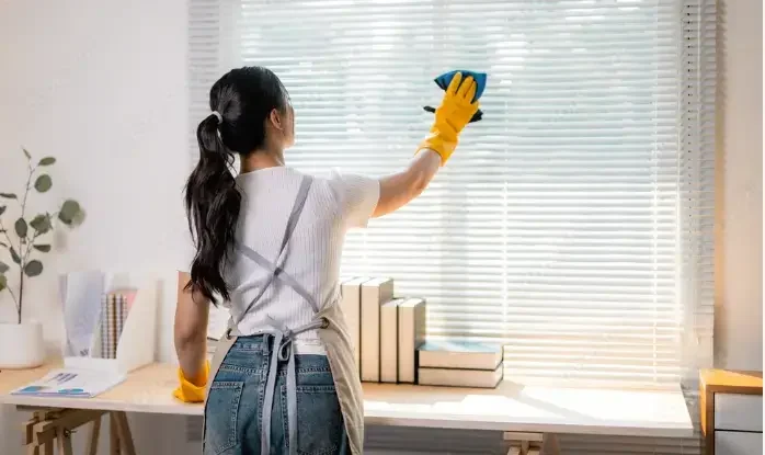 Residential Window Blinds Cleaning
