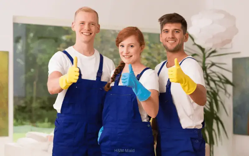 Happy Faces of Cleaners for a Toronto Commercial Cleaning Company