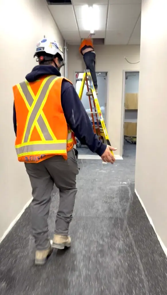 Post-construction site walkthrough and assessment in Toronto